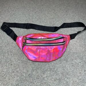 Holographic Pink Fanny Pack